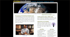 Desktop Screenshot of christianmonotheism.com